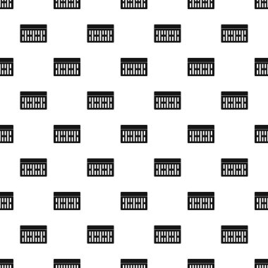 Tuğla desen, basit tarzı