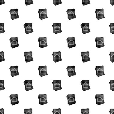 Ev proje desen, basit tarzı