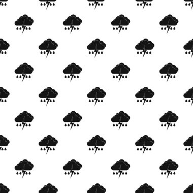 Fırtına desenle, basit tarzı yağmur