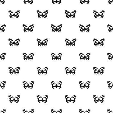 Benekli süsleme kanat deseni ile kelebek