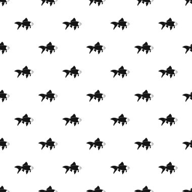 Japon balığı desen, basit tarzı