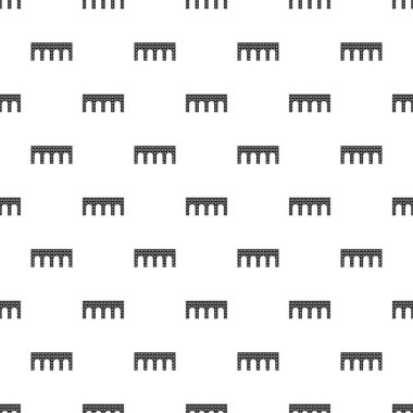 Tuğla köprü desen, basit tarzı