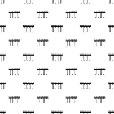 Çelik Köprü desen, basit tarzı