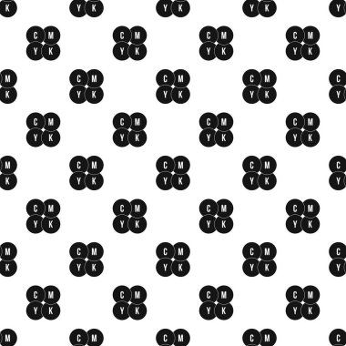 CMYK renk profili desen, basit tarzı