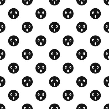 Sürpriz gülen desen, basit tarzı