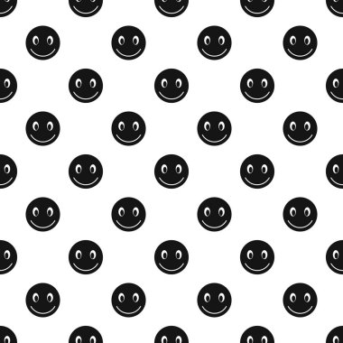 Gülen yüz deseni, basit tarzı