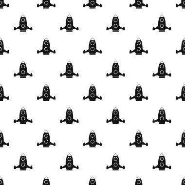 Roket sinekler desen, basit tarzı