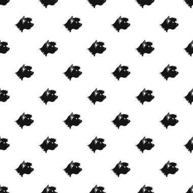 Danua köpek desen, basit tarzı