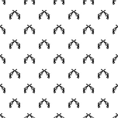 Revolverler desen, basit tarzı