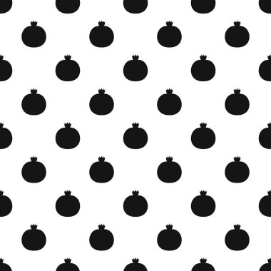 Nar desen, basit tarzı