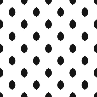 Limon desen, basit tarzı