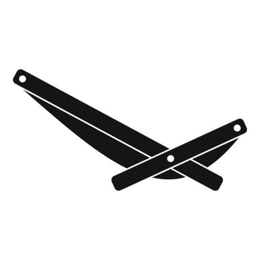 RECLINER simgesi, basit tarzı