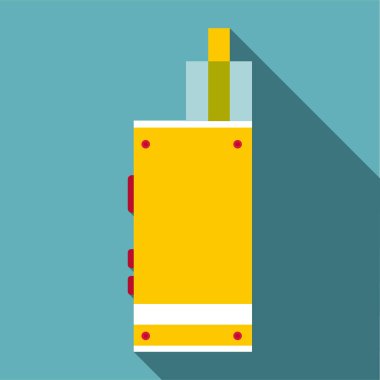 Golf çantası simgesini, düz stil