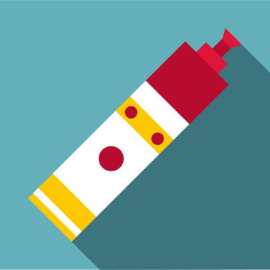 Şırınga simgesi, düz stil