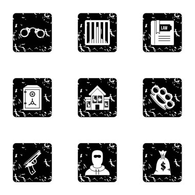 Suç simgeler kümesi, grunge tarzı