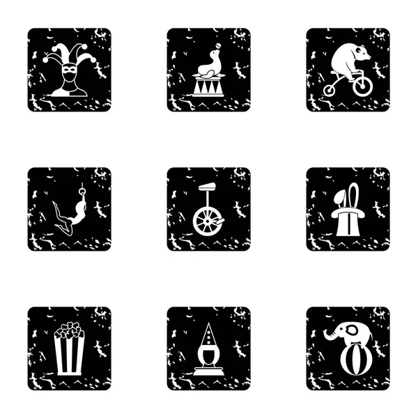 Konser sirk simgeler kümesi, grunge tarzı