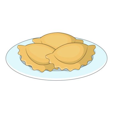 Stil Empanadas, et pasta simgesi, çizgi film