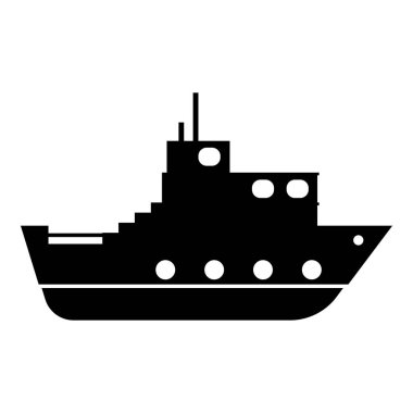 Gemi simgesi, basit tarzı