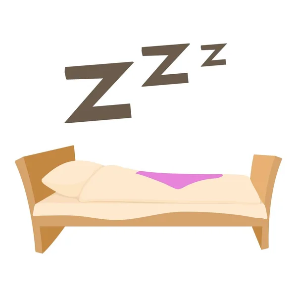 Ikona spánku, kreslený styl — Stockový vektor