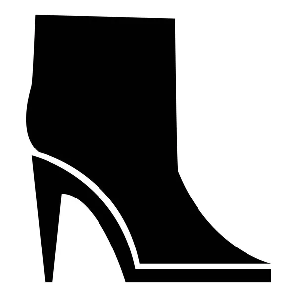 Enkel laarzen pictogram, eenvoudige stijl — Stockvector