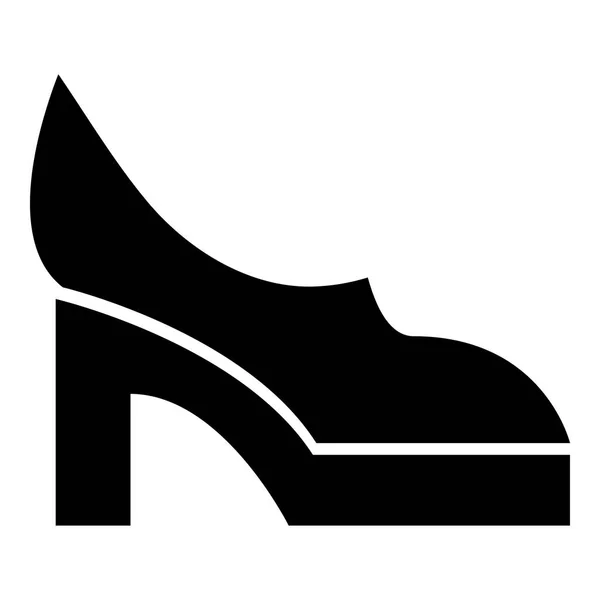 Zapatos de mujer icono, estilo simple — Vector de stock