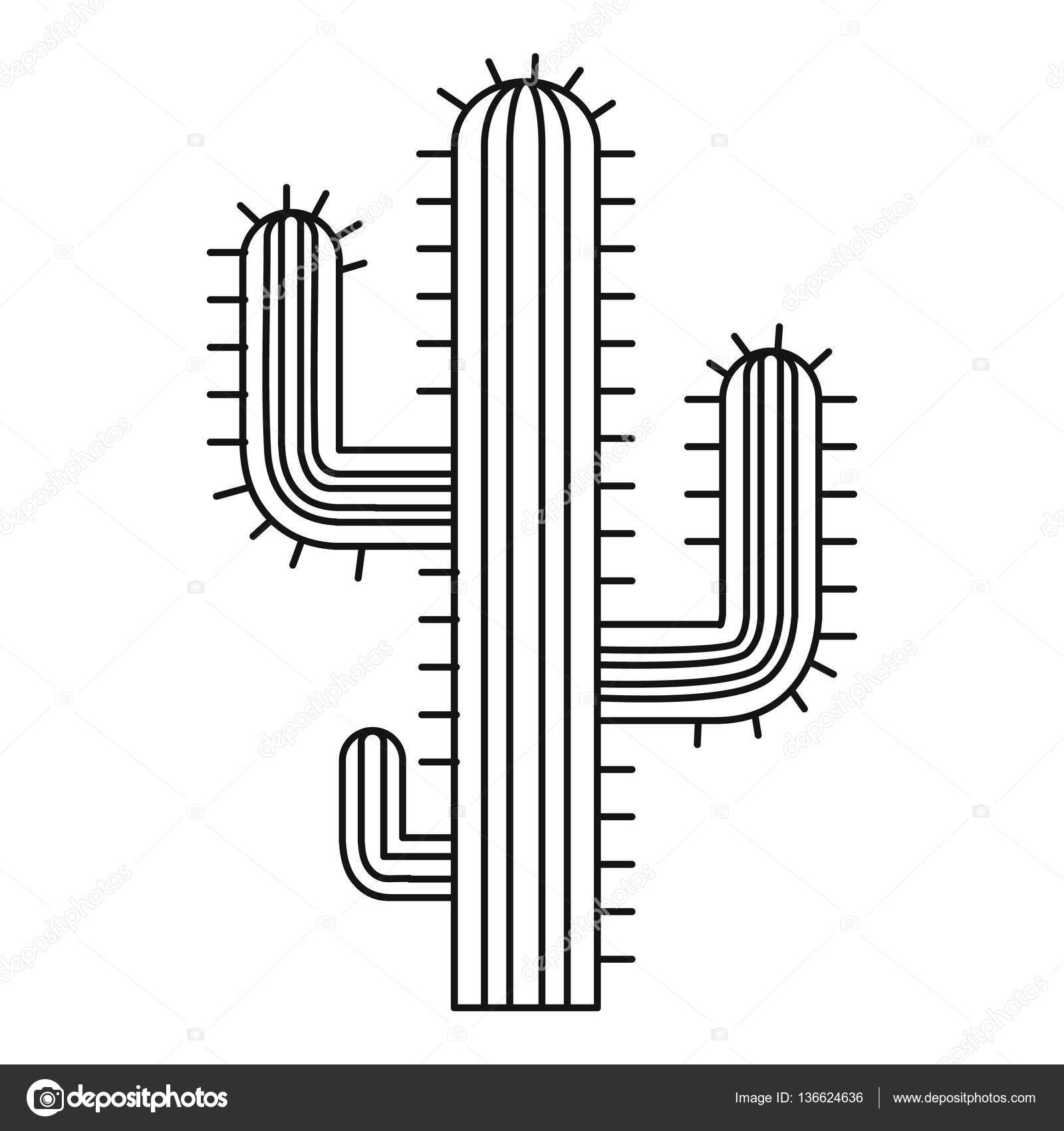 Free Free Cactus Outline Svg 854 SVG PNG EPS DXF File