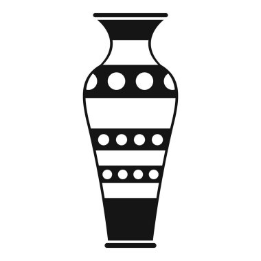 Mısır vazo simgesi, basit tarzı