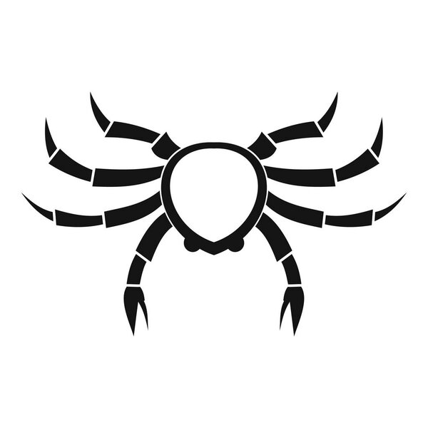 Икона морских животных, простой стиль
