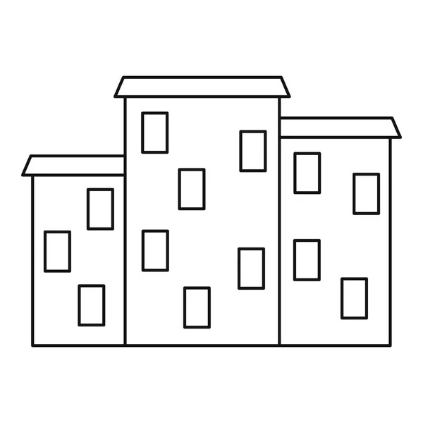 Argentinsk hus ikon, dispositionsformat — Stock vektor