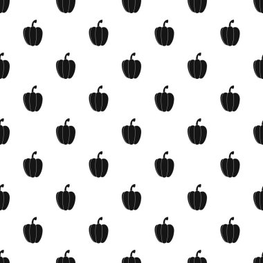 Dolmalık biber desen, basit tarzı