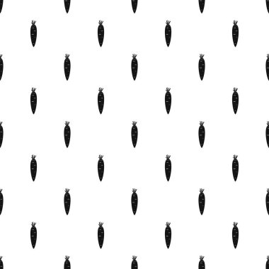 Havuç desen, basit tarzı