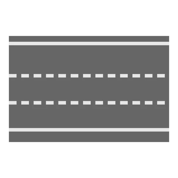 Highway ikon, tecknad stil — Stock vektor
