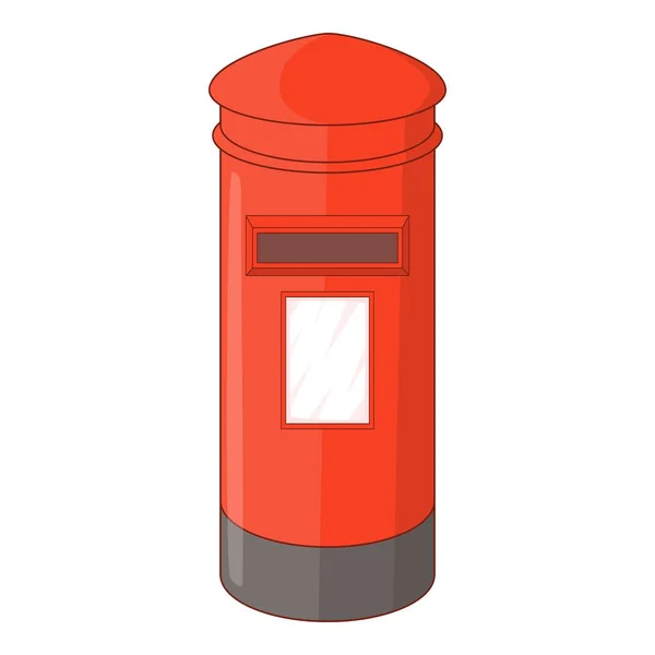 Engelse inbox icon, cartoon stijl — Stockvector