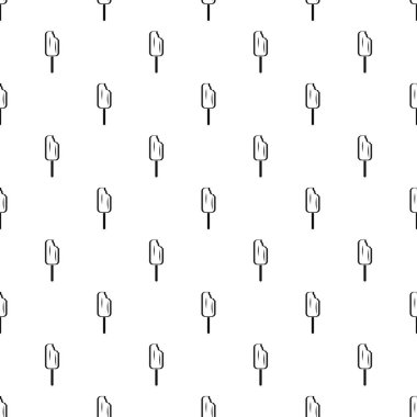 Isırıldı dondurma desen, basit tarzı