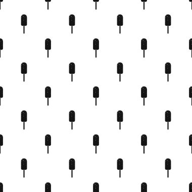 Çikolatalı dondurma desen, basit tarzı