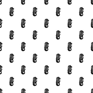 Aslan heykeli Merlion desen, basit tarzı balık