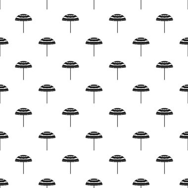 Plaj şemsiye desen, basit tarzı