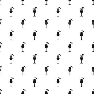 Alkollü kokteyl desen, basit tarzı