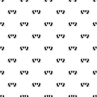 Güneş gözlüğü desen, basit tarzı