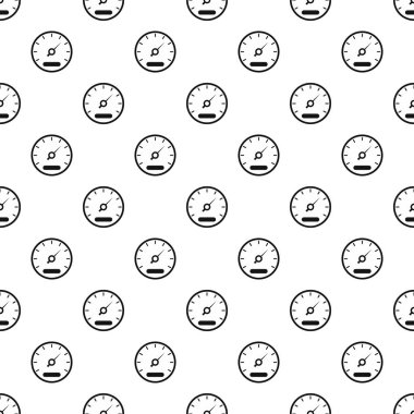 Büyük hız göstergesi desen, basit tarzı