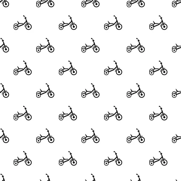 Üç tekerlekli bisiklet desen, basit tarzı