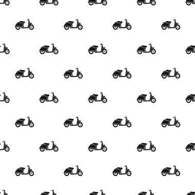 Scooter desen, basit tarzı