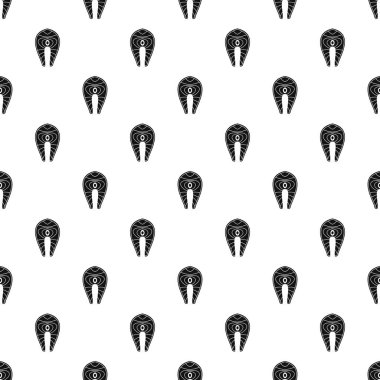 Balık fileto desen, basit tarzı