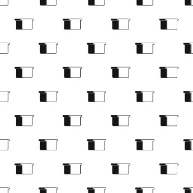 Tost ekmeği desen, basit tarzı