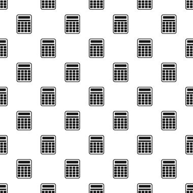 Hesap makinesi desen, basit tarzı