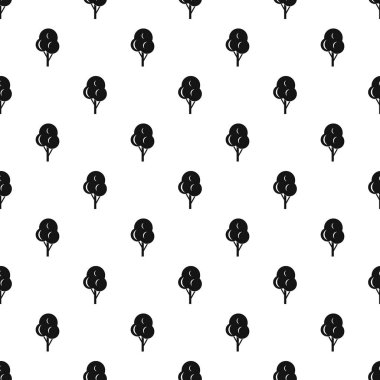 Sonbahar ağaç desen, basit tarzı