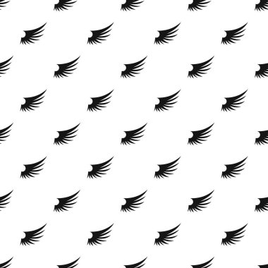 Kuşlar kanat deseni, basit tarzı