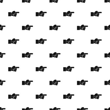 İşaret parmağı desenle, basit tarzı jest