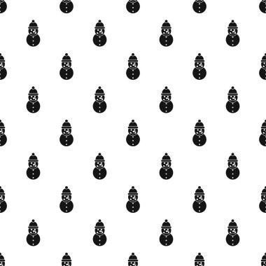 Kardan adam desen, basit tarzı