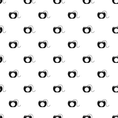 Diş ipi desen, basit tarzı